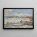 Vue de Belgrade - Kosta Milievi — gerahmtes Bild an der Wand