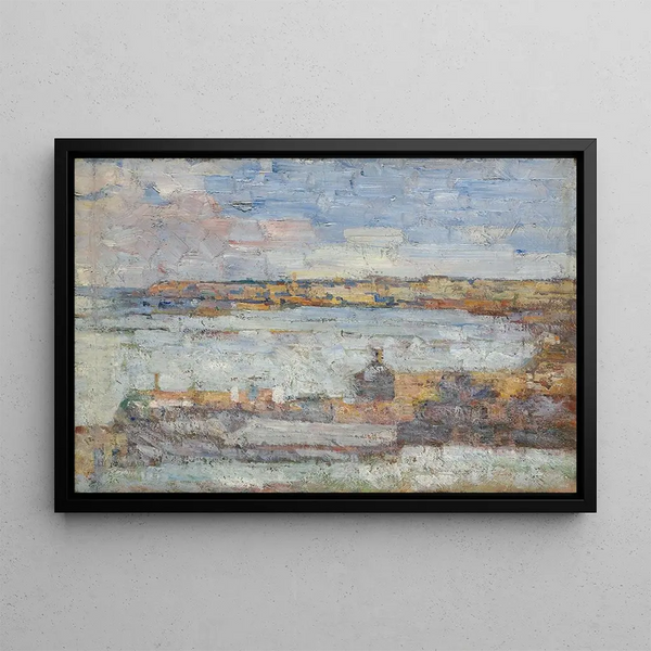 Kosta Milievi - View of Belgrade.webp