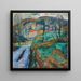 Krager Om Vren Krager im Frühling - Edvard Munch — gerahmtes Bild an der Wand