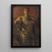Studie von Lady Macbeth - Kristian Zahrtmann — gerahmtes Bild an der Wand
