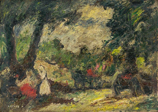 Kroly Kotsz - Scene in a Park.webp