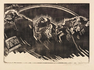 Die Freiwilligen - Käthe Kollwitz — Ansicht des Kunstwerks