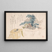 Shimadai und Sambo - Kubo Shunman — gerahmtes Bild an der Wand