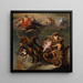 L'Apothéose d'Hercule - Nol Nicolas Coypel — gerahmtes Bild an der Wand