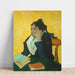 Reproduktion des Gemäldes L'Arlésienne-Gemälde; Madame Joseph-Michel Ginoux (Marie Julien, 1848-1911) - Vincent van Gogh