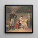 L'Artiste et sa famille - Adam Buck — gerahmtes Bild an der Wand