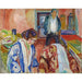 Reproduktion des Gemäldes L'Artiste et sa modèle - Edvard Munch