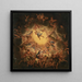 L'Assomption - Nachfolger von Correggio — gerahmtes Bild an der Wand