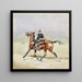 L'Avant-garde - Frederic Remington — gerahmtes Bild an der Wand