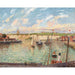 Reproduktion des Gemäldes L’Avant-port de Dieppe, nachmittag, helles Wetter - Camille Pissarro