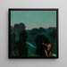 L'Étoile du soir - Franz von Stuck — gerahmtes Bild an der Wand