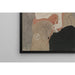 L-Kunstdruck des Gemäldes des Schauspielers Matsumoto Yonesaburō in der Rolle des Shinobu, posierend als Kurtisane Kewaizaka no Shōshō, aus dem Stück Ein Mischmasch aus Rachegeschichten - Tōshūsai Sharaku