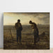 Reproduktion des Gemäldes L'Angelus - Jean-François Millet