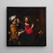L Silber des Tributs - Benedetto Gennari — gerahmtes Bild an der Wand