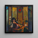 L'écran de lotus SSS - Edward Jean Steichen — gerahmtes Bild an der Wand