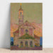 Reproduktion des Gemäldes L'église, Lago Maggiore - Henri Le Sidaner