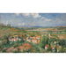 Reproduktion des Gemäldes L'hermitage im Sommer, Pontoise - Camille Pissarro