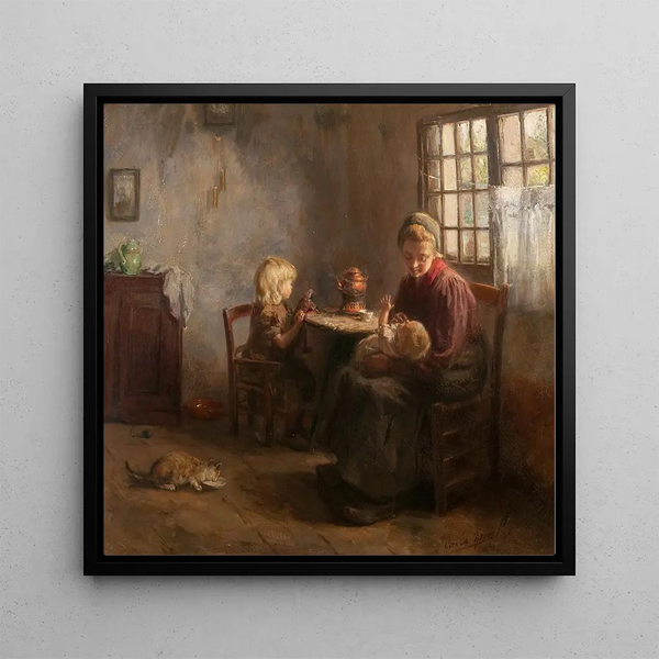 L'heure du thé - Cornelis Kraan