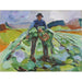 Reproduktion des Gemäldes L Mann im Kohlfeld - Edvard Munch