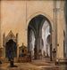 L'intérieur de S. Maria sopra Minerva à Rome - Constantin Hansen — Ansicht des Kunstwerks