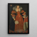 Portrait de Sophia de Vervou - L.J. Woutersin — gerahmtes Bild an der Wand