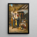Ein orientalischer Markt - L. Urbn — gerahmtes Bild an der Wand