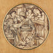 Die Konstruktion der Arche - Sir Edward Coley Burne-Jones — in einem Innenraum präsentiert