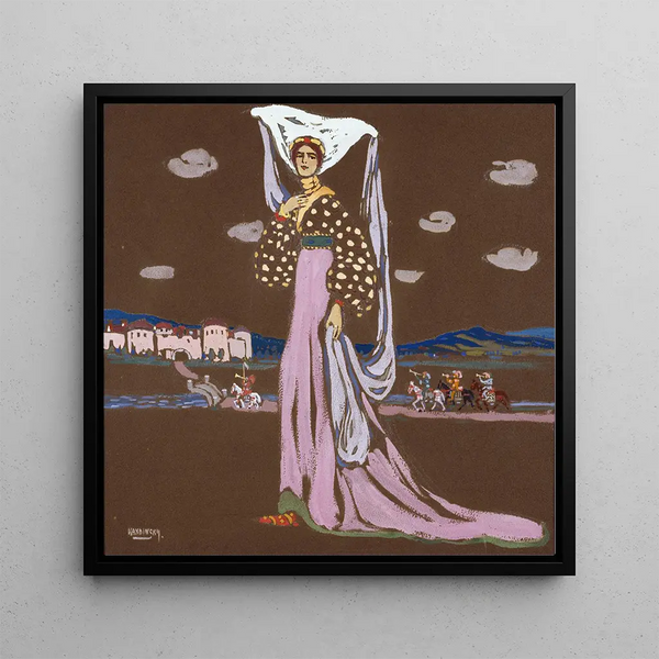 La Dame de Nuit - Wassily Kandinsky