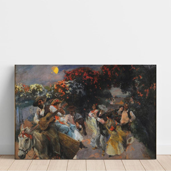Reproduktion des Gemäldes La Dernière Chanson - Joaquín Sorolla