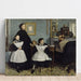 Reproduktion des Gemäldes La Famille Bellelli - Edgar Degas