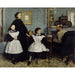 Reproduktion des Gemäldes La Famille Bellelli - Edgar Degas