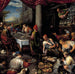 La Fête d'Antoine et Cléopâtre - Leandro Bassano — Ansicht des Kunstwerks