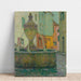 Reproduktion des Gemäldes La Fontaine, Saint-Paul De Vence - Henri Le Sidaner