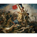Reproduktion des Gemäldes "Die Freiheit führt das Volk" - Eugène Delacroix