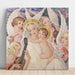 Reproduktion des Gemäldes Die Madonna mit Kind, umgeben von musizierenden Engeln - Gerda Wegener
