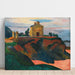 Reproduktion des Gemäldes La Maison Du Pan-Du - Paul Gauguin