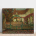 Reproduktion des Gemäldes La Maison - Henri Le Sidaner
