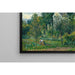 Reproduktion des Gemäldes La Maison Rondest und sein Garten in L'Hermitage, Pontoise - Camille Pissarro
