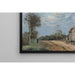 Reproduktion des Gemäldes La Maison de Monsieur Musy, Route de Marly, Louveciennes - Camille Pissarro