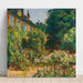Reproduktion des Gemäldes La Maison de l'artiste à Giverny - Claude Monet