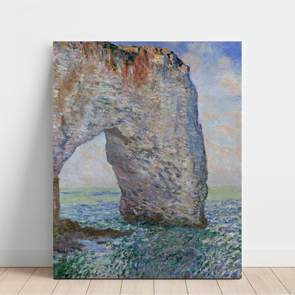 Reproduktion des Gemäldes La Manneporte près d'Étretat - Claude Monet