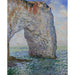 Reproduktion des Gemäldes La Manneporte près d'Étretat - Claude Monet