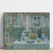 Reproduktion des Gemäldes La Petite Table - Henri Le Sidaner