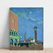 Reproduktion des Gemäldes La Piazzetta, Venedig - Maurice Denis