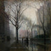 La Plaza après la pluie - Paul Cornoyer — Ansicht des Kunstwerks