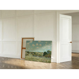 La Prairie - Alfred Sisley | Reproduction Tableau Décoration murale affiche copie