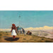 Reproduktion des Gemäldes Die Gebet in der Wüste - Jean-Léon Gérôme