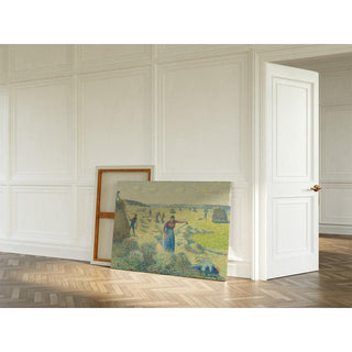 La Récolte des Foins, Éragny - Camille Pissarro | Reproduction Tableau Décoration murale affiche copie