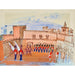 Reproduktion des Gemäldes Die Wachablösung (1933) - Raoul Dufy