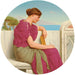 La Réponse - John William Godward — Ansicht des Kunstwerks